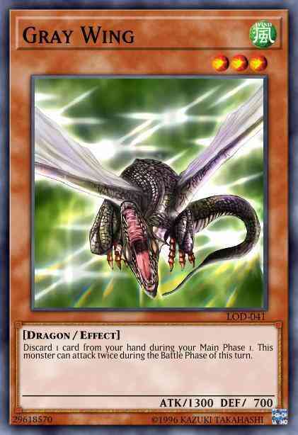 Gray Wing - DB2-EN156 - Common - Unlimited