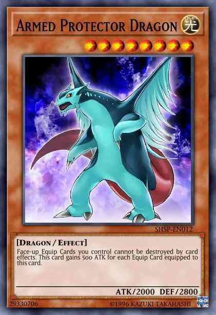 Armed Protector Dragon - SR02-EN013 - Common - 1st Edition
