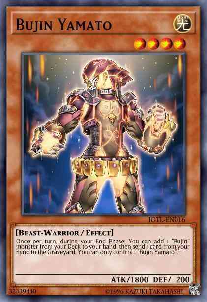 Bujin Yamato - AP05-EN001 - Ultimate Rare - Unlimited