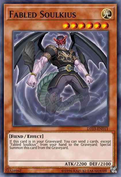 Fabled Soulkius - HA03-EN004 - Secret Rare - Unlimited