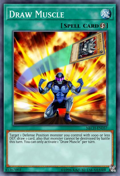 Draw Muscle - NECH-EN057 - Rare - Unlimited