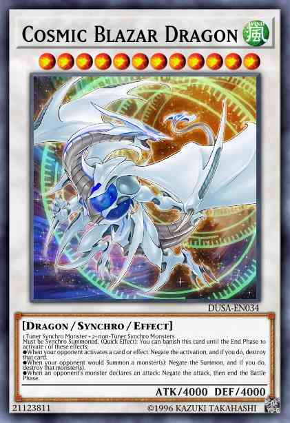 Cosmic Blazar Dragon - DUSA-EN034 - Ultra Rare - 1st Edition