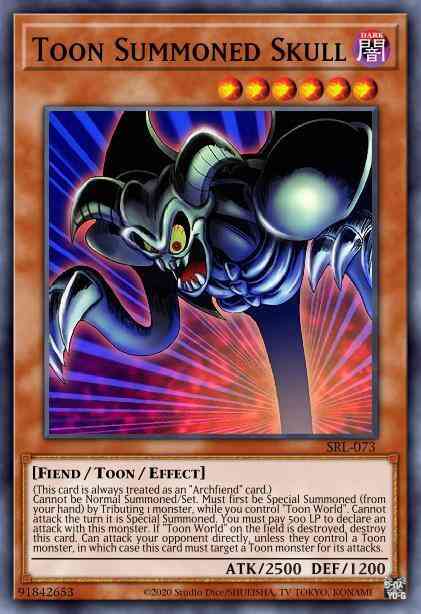 Toon Summoned Skull - LDS1-EN055 - Common - 1st Edition