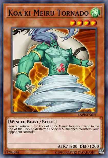 Koa'ki Meiru Tornado - ANPR-EN021 - Rare - 1st Edition