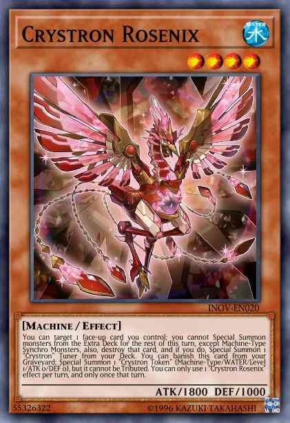 Crystron Rosenix - INOV-EN020 - Common - 1st Edition