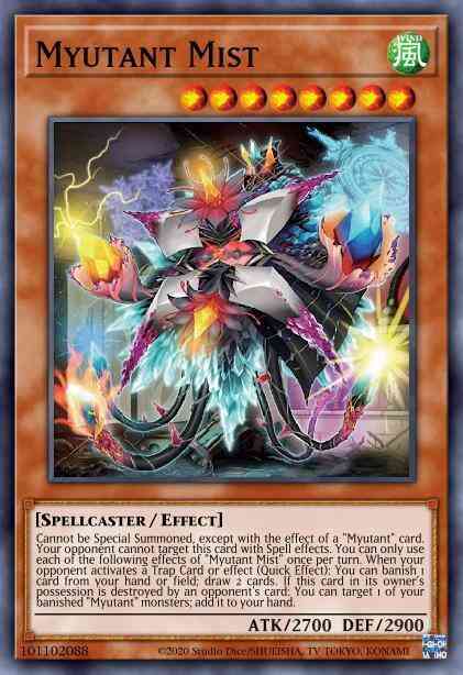 Myutant Mist - PHRA-EN088 - Super Rare - 1st Edition