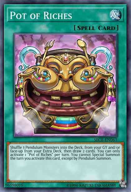 Pot of Riches - SECE-EN063 - Secret Rare - 1st Edition