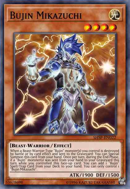 Bujin Mikazuchi - SHSP-EN022 - Ultra Rare - Unlimited