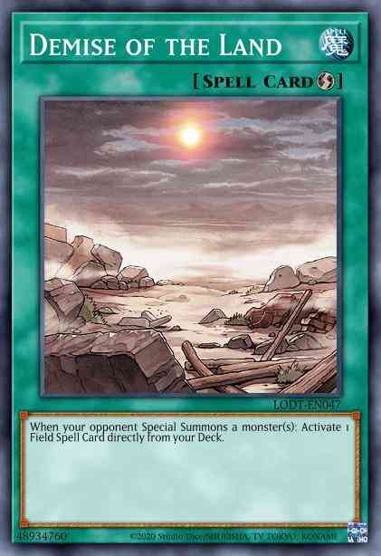 Demise of the Land - LODT-EN047 - Common - Unlimited