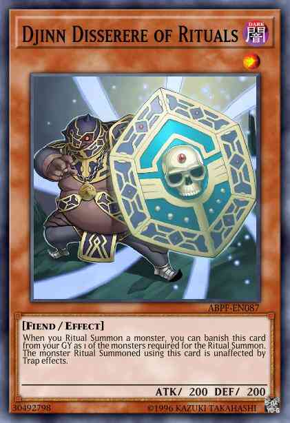 Djinn Disserere of Rituals - ABPF-EN087 - Secret Rare - 1st Edition