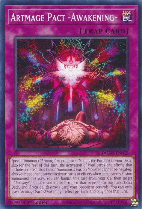 Artmage Pact -Awakening- - DUAD-EN075 - Common - 1st Edition