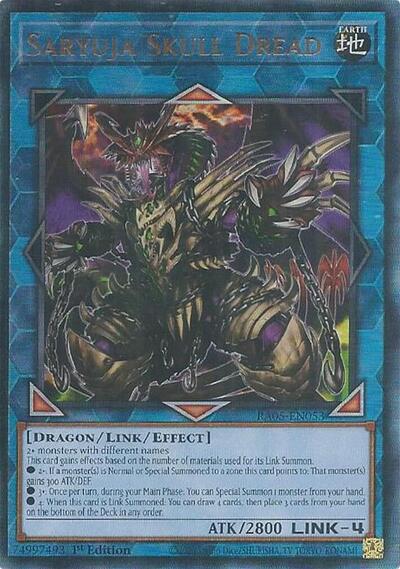 Saryuja Skull Dread - RA05-EN053 - Ultimate Rare - 1st Edition
