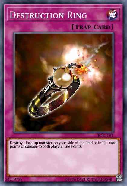 Destruction Ring - IOC-101 - Rare - 1st Edition