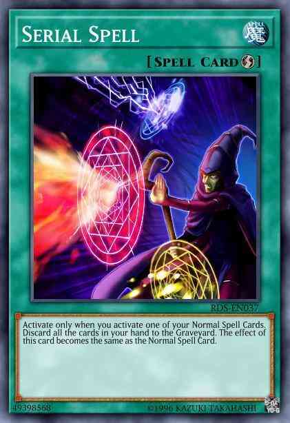 Serial Spell - RDS-EN037 - Rare - Unlimited