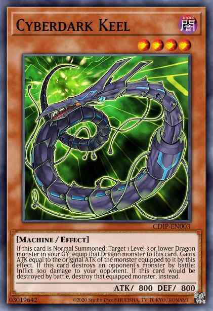 Cyberdark Keel - CDIP-EN003 - Ultimate Rare - Unlimited