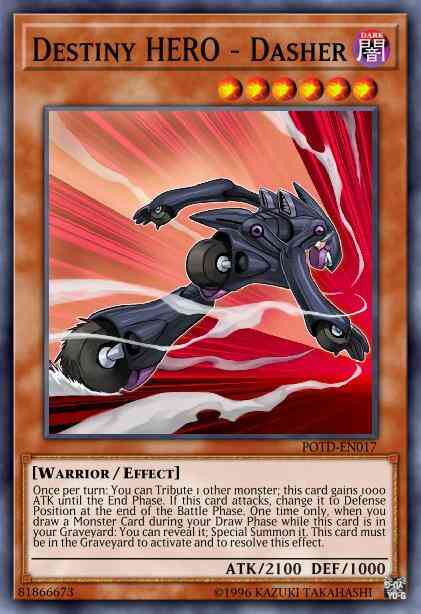 Destiny HERO - Dasher - LCGX-EN131 - Common - Unlimited