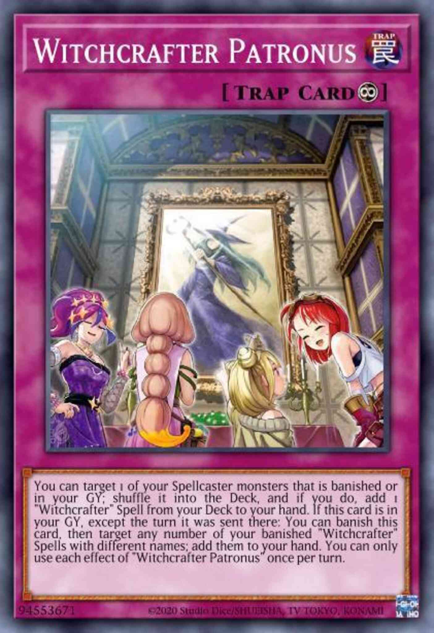 Witchcrafter Patronus - ETCO-EN077 - Super Rare - 1st Edition