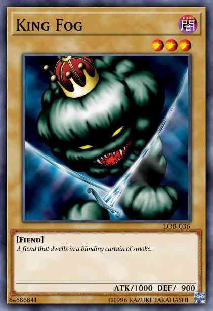 King Fog - LOB-036 - Common - 1st Edition