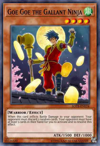 Goe Goe the Gallant Ninja - FOTB-EN024 - Rare - Unlimited