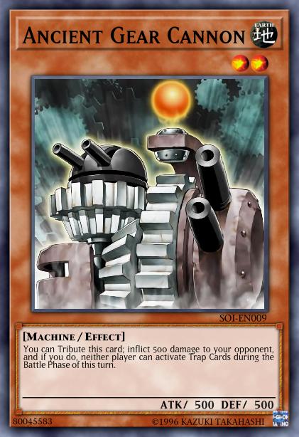 Ancient Gear Cannon - DR04-EN129 - Common - Unlimited