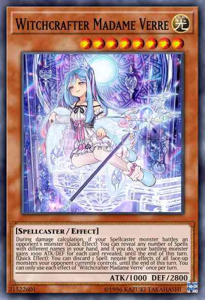 Witchcrafter Madame Verre - MP20-EN224 - Super Rare - 1st Edition