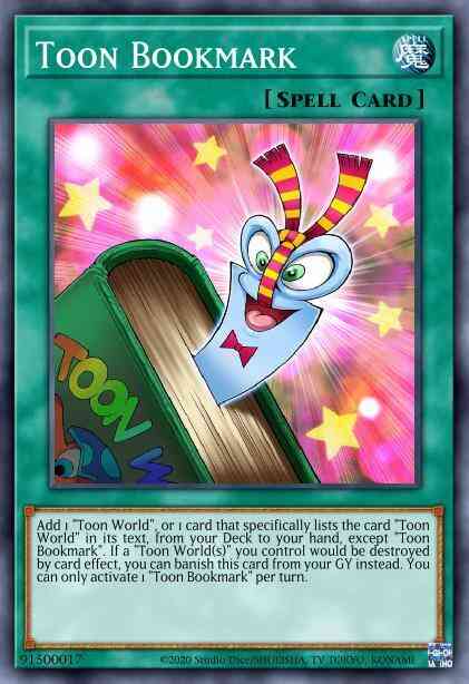 Toon Bookmark - TOCH-EN003 - Collector's Rare - Unlimited