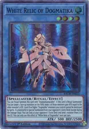White Relic of Dogmatika - BACH-EN035 - Super Rare - 1st Edition