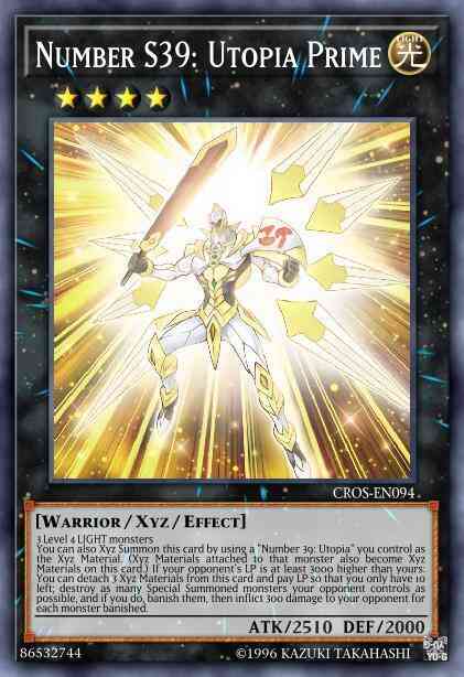 Number S39: Utopia Prime - CROS-EN094 - Super Rare - Unlimited