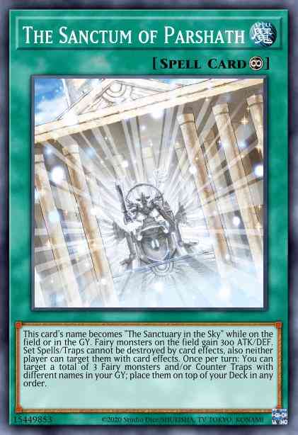 The Sanctum of Parshath - SR05-EN025 - Super Rare - 1st Edition