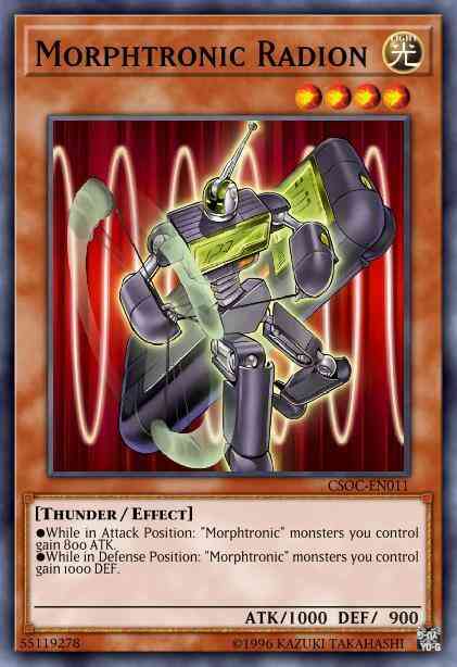 Morphtronic Radion - CSOC-EN011 - Rare - Unlimited