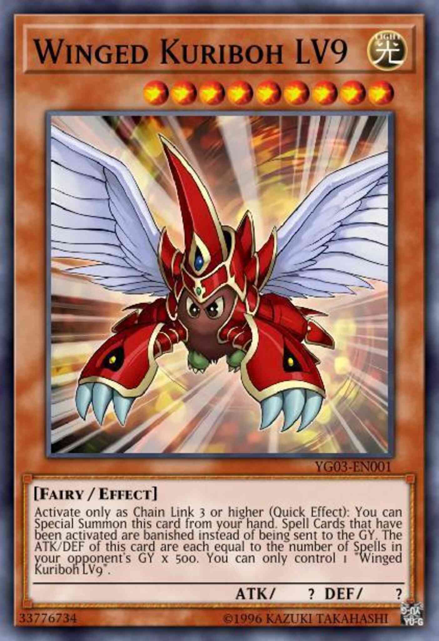 Winged Kuriboh LV9 - LCGX-EN043 - Secret Rare - Unlimited