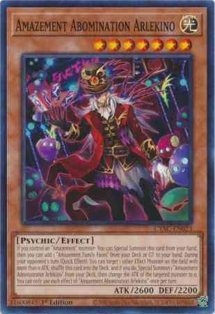 Amazement Abomination Arlekino - CYAC-EN023 - Common - 1st Edition