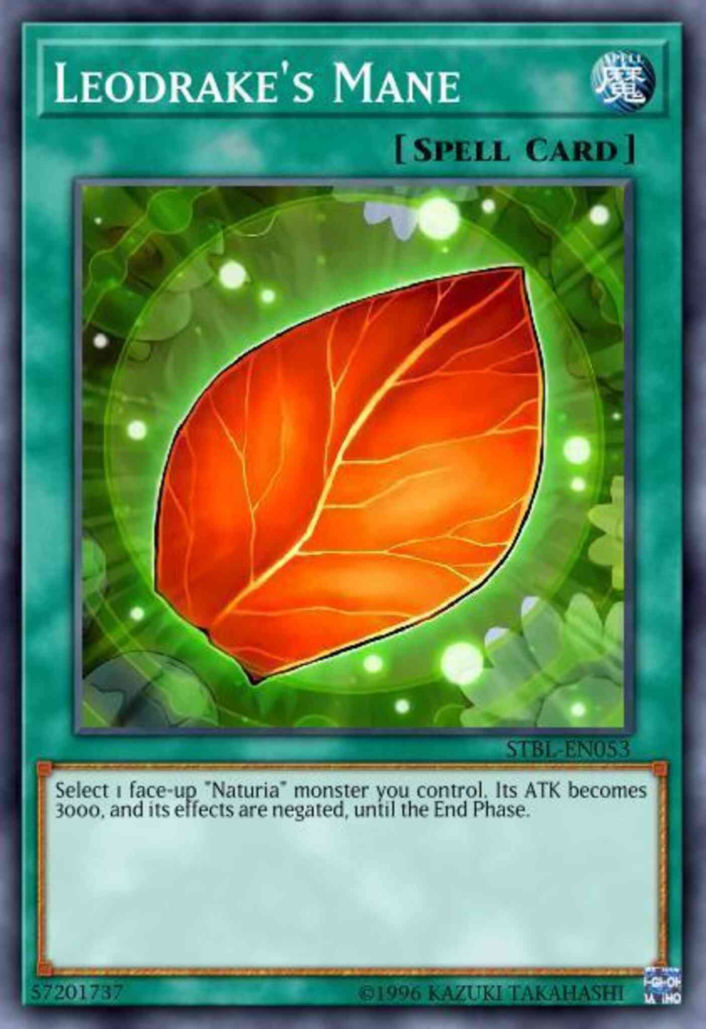 Leodrake's Mane - STBL-EN053 - Common - 1st Edition