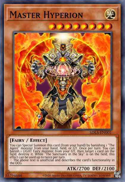 Master Hyperion - PGL2-EN082 - Gold Rare - 1st Edition