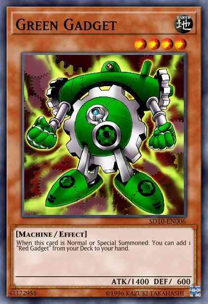 Green Gadget - SD10-EN006 - Common - 1st Edition