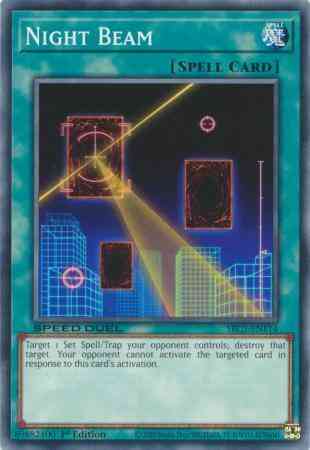 Night Beam - SBC1-ENF14 - Common - 1st Edition