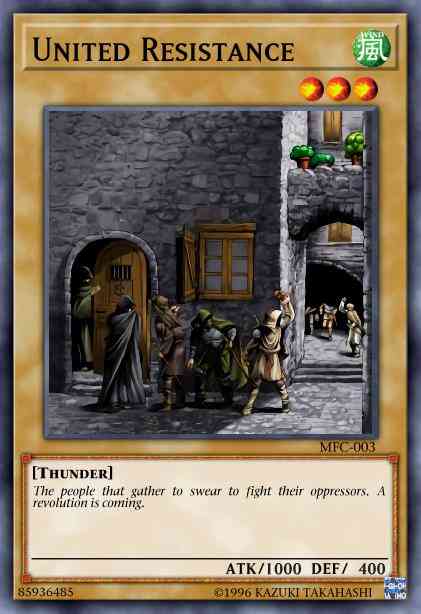 United Resistance - DR1-EN058 - Common - Unlimited