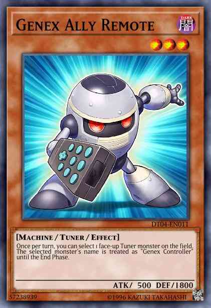 Genex Ally Remote - HA04-EN001 - Super Rare - Unlimited