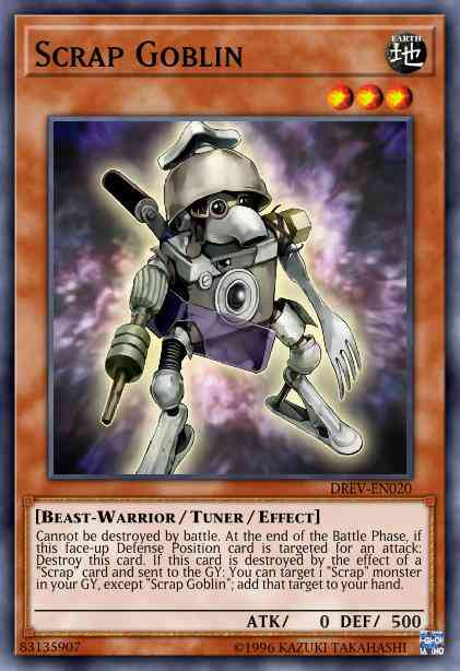Scrap Goblin - DREV-EN020 - Common - 1st Edition