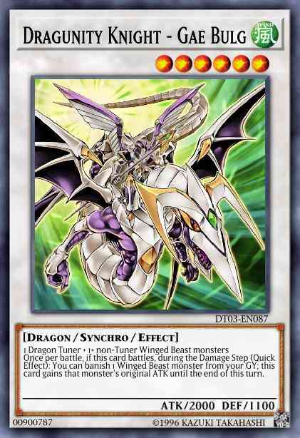 Dragunity Knight - Gae Bulg - HA03-EN057 - Secret Rare - Unlimited