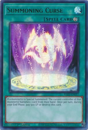 Summoning Curse - RA03-EN057 - Ultra Rare - 1st Edition