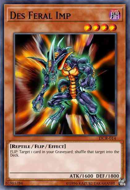 Des Feral Imp - YSKR-EN015 - Common - Unlimited