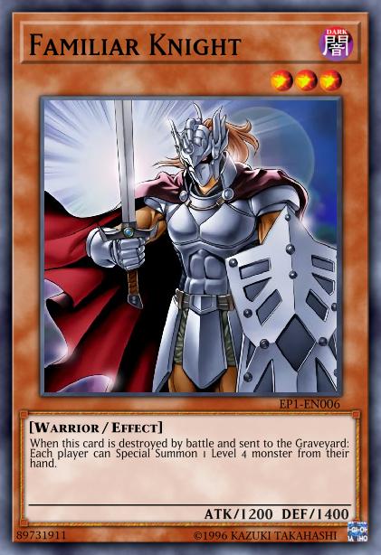 Familiar Knight - DPKB-EN020 - Common - 1st Edition