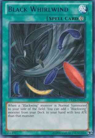 Black Whirlwind (Green) - DL15-EN015 - Rare - Unlimited