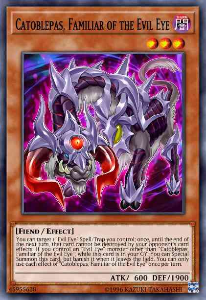 Catoblepas, Familiar of the Evil Eye - INCH-EN029 - Super Rare - 1st Edition