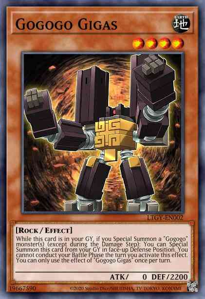 Gogogo Gigas - LTGY-EN002 - Rare - 1st Edition