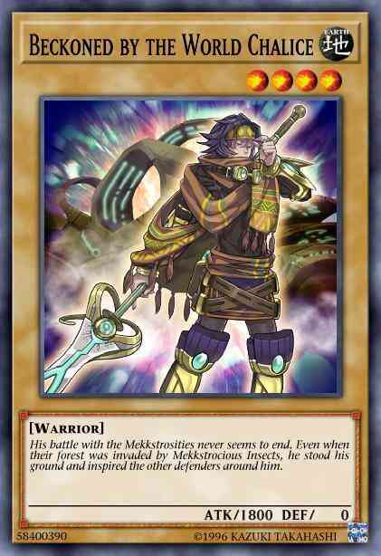 Beckoned by the World Chalice - COTD-EN020 - Common - Unlimited