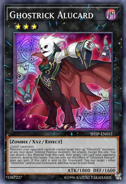 Ghostrick Alucard - SHSP-EN052 - Ultra Rare - 1st Edition