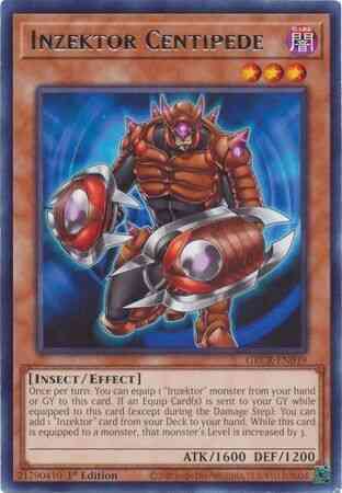 Inzektor Centipede - GRCR-EN039 - Rare - 1st Edition
