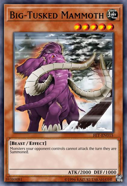 Big-Tusked Mammoth - FET-EN015 - Rare - Unlimited